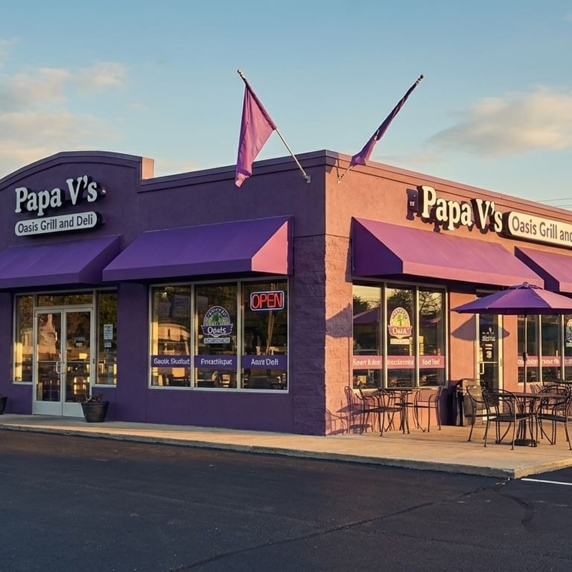 Small Town Grill. Big World Flavors.